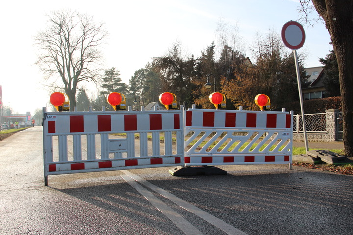 Straßensperrung Auf Der L 30 Zwischen Bernau Bei Berlin Und Schönow