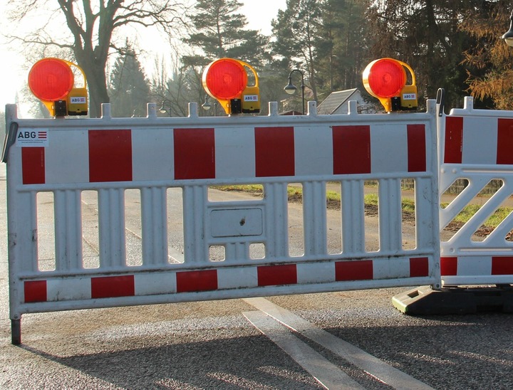 Verkehrssperrungen In Der August-Bebel-Straße